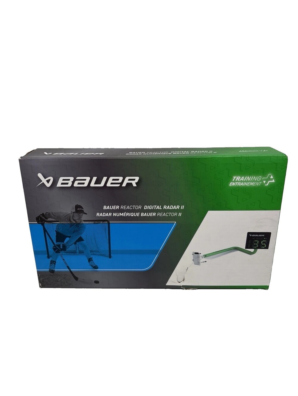Bauer Reactor Digital Radar II Baseball Hockey Speed Clock Training Aid